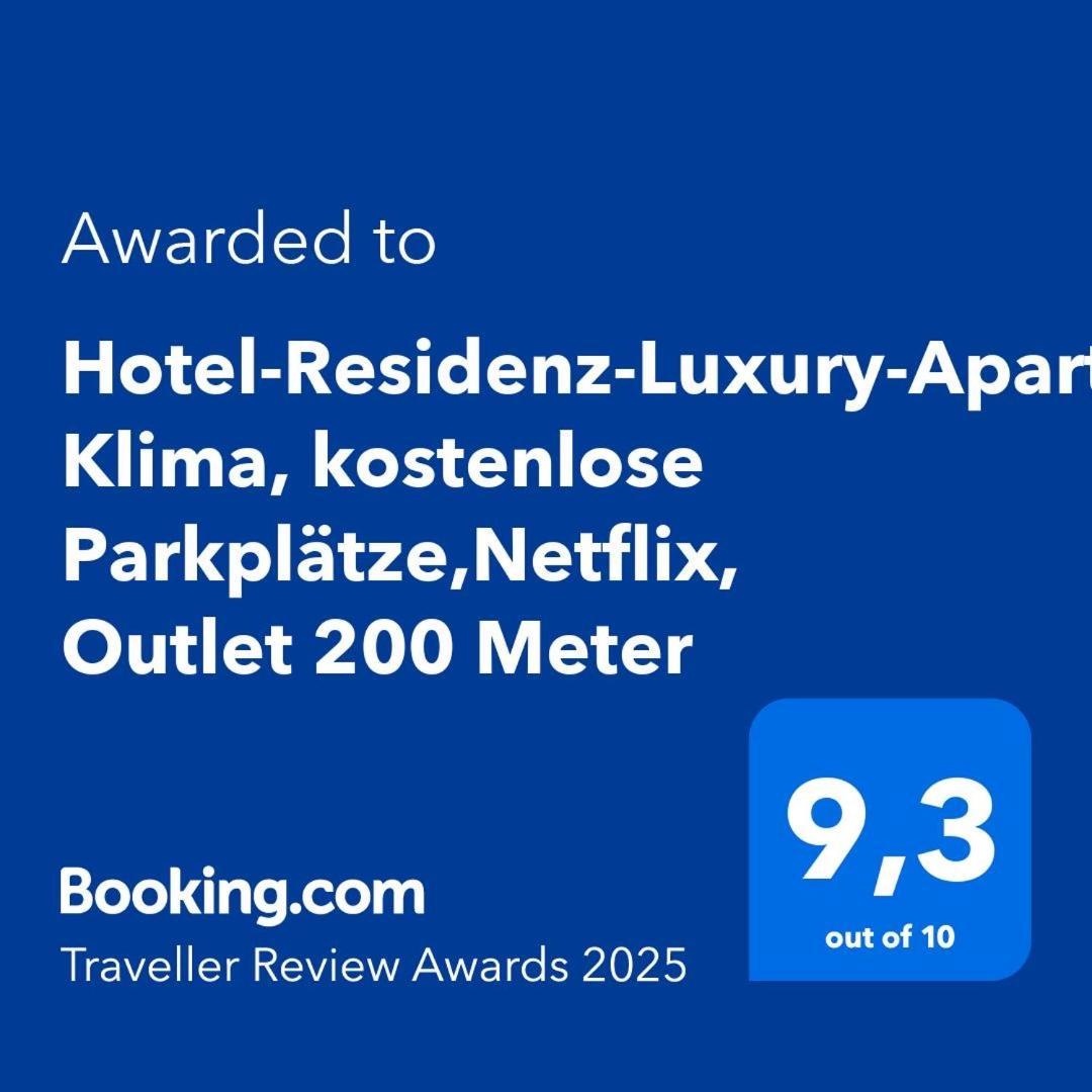 Hotel Residenz Luxury Apartments Metzingen  Exterior foto